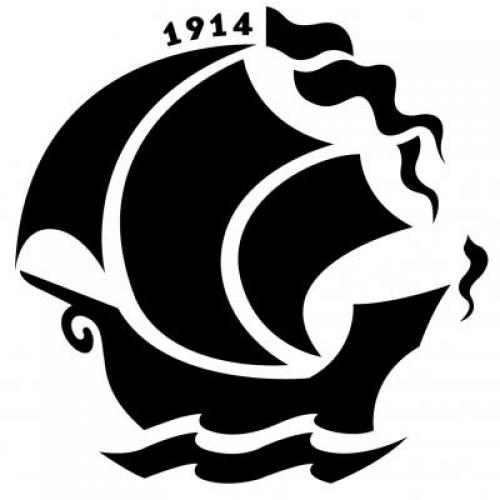 The New Republic's logo: a ship that set sail in 1914, about 100 years ago